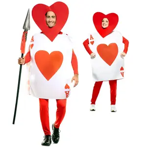 RueDeLaFete Déguisement As de Coeur - Adulte pas cher