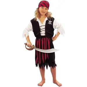 RueDeLaFete Déguisement Jeune Corsaire - Fille pas cher