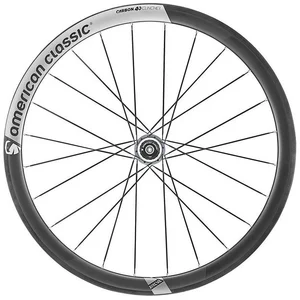 American Classic Jeu De Roues De Route Carbon 40