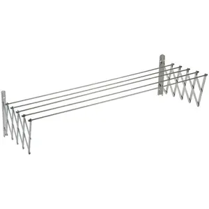 SAUVIC Séchoir à linge extensible inoxydable - 180 cmVendu paramazon