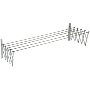 SAUVIC Séchoir à linge extensible inoxydable - 160 cmVendu paramazon
