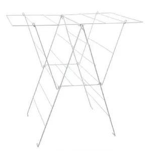 Comparateur de prix : Sauvic 88844 Sisi Séchoir à Linge Acier Plastifié Blanc 98 x 62 x 94 cm