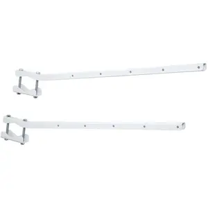 Comparateur de prix : Sauvic 89410-séchoir de balustrade adaptable, blanc