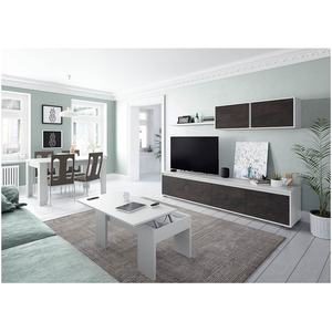 Loungitude - Table à manger THEA extensible L140-190cm - Blanc TUVendu parrue-du-commerce