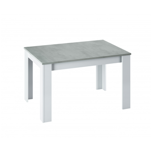 Comparateur de prix : Habitdesign UsineStreet Table À Manger Thea Extensible L140/190cm - Blanc / Béton