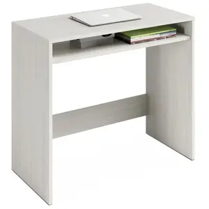 LOUNGITUDE Usinestreet - Bureau d'étude moderne pour enfants en blanc 78x79x43 cm pas cher
