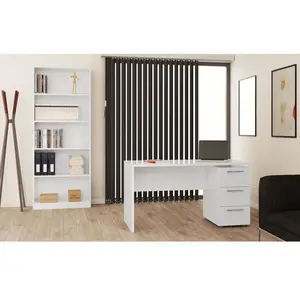 Comparateur de prix : LOUNGITUDE Etagère Estil 5 espaces 80 cm (largeur) x 201 cm (hauteur) x 28 cm (profondeur)