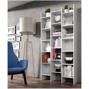 LOUNGITUDE Etagère KIM 3 échelles L96x H192cm - 96 x 25 x 192 cm - UsinestreetVendu pardarty
