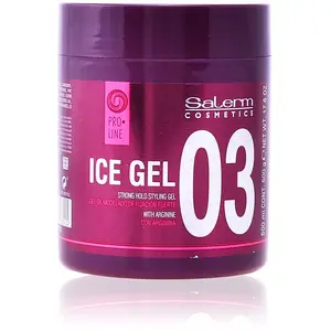 Ice Gel 03 Strong Hold Styling Gel - Salerm Soins capillaires 500 ml pas cher