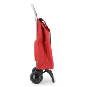 Comparateur de prix : Chariot de courses 2 roues Rolser Imax rouge 43L H.104 x l.41 x P.32,5cm