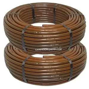 Suinga Tuyau d'arrosage goutte à goutte 16mm à 50 cm marron, 200 mètres Suing... pas cher