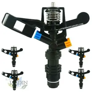 5 x Arroseur agricole d\'arrosage circulaire 360º. Portée de 7 à 13...Vendu paramazon