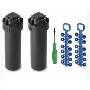 Suinga - Pack 2 Arroseur Rain Bird 5004-PC 3/4"", Portée 7,6 à 15,2 m + accessoiresVendu parcdiscount