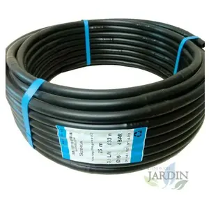 Tuyau d'arrosage goutte à goutte 16mm à 33 cm noir, 25 mètres Suinga pas cher