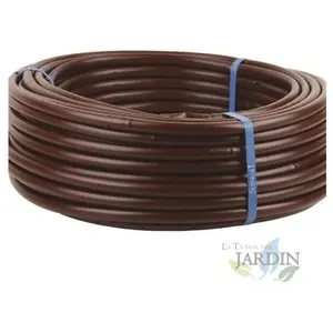 Suinga - Tuyau d'arrosage goutte à goutte 16mm à 33 cm marron, 25 mètres pas cher