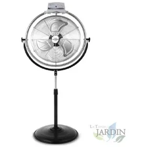 Ventilateur sur pied industriel Orbegozo - 3 vitesses - pales en métalVendu parcdiscount