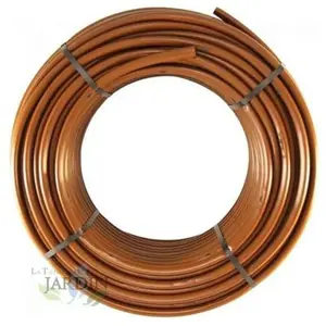Tuyau xfd autorégulant Rain Bird 16mm esp 33cm, bobine brune de 100 mè... pas cher