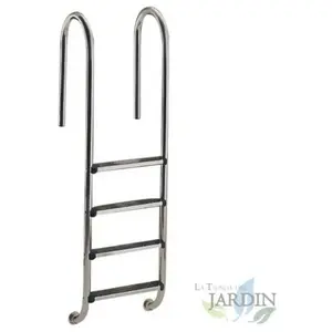 Echelle murale pour piscine - modèle standard 4 marchesVendu parcdiscount