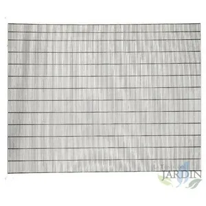 SUINGA Maille métallique électrosoudé et galvanisée 2 x 1,10 mètres, Epaisseur Fil 10,69 mm, Grillage pour Clôtures pas cher