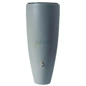 Suinga - Réservoir d'eau, Cuve moderne grise 2 en 1: Récupération d'eau de pluie et jardinière 300 litres, 62 x 145 cmVendu paramazon