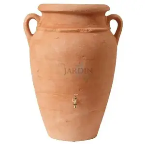 SUINGA Amphore Antik terracotta Graf, Réservoir d'eau 360 litres avec robinet... pas cher
