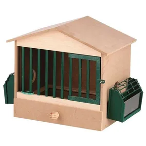 Suinga - Cage pour Oiseaux en Bois, Canaris, Perruches et Oiseaux Exot...