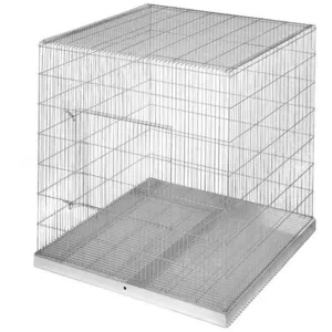 SUINGA Cage Perroquet Demontable, Cage d'exposition perroquet 98x95x101 cm pas cher