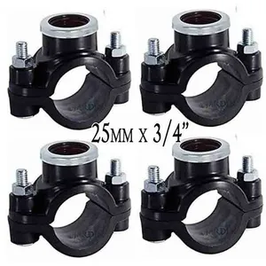 Suinga - Pack 4 x COLLIER D'IRRIGATION 25MM x 3/4" . Utilisé pour l'in... pas cher