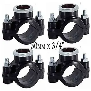 4 x Collier de prise en charge 50mm x 3/4\'\'. Utilisé pour l\'install...Vendu paramazon