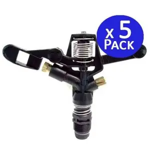 5 x Arroseur circulaire agricole arrosage 3/4'' en laiton, portée 13 à...Vendu paramazon