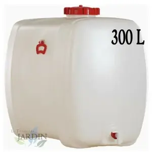 Suinga Fût Bidon 300 litres en polyéthylène alimentaire pour liquides et bois... pas cher