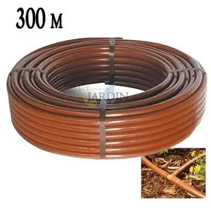 Suinga Tuyau goutte à goutte 16mm marron 300 metres, sans goutteurs pas cher