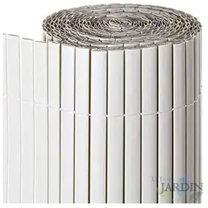 Suinga - Canisse Synthétique pvc double 1,5 x 3 m avec Cannes Entières... pas cher