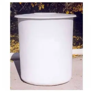 Réservoir circulaire en fibre de polyester 500 l + Couvercle, 90x95 cm...Vendu parmanomano