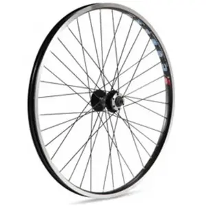 Comparateur de prix : Roue de vélo avant avec disque 6 trous Gurpil Cyber 20 - noir - 26"