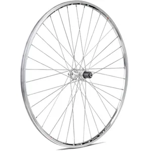 Roue VTT arrière en aluminium Gurpil Excel 700 7v - argenté