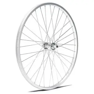 Comparateur de prix : Roue VTT avant à visser en aluminium Gurpil Argenté 24" 63905