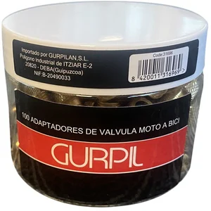 Gurpil Adaptateur De Vanne 100 UnitésVendu parbikeinn