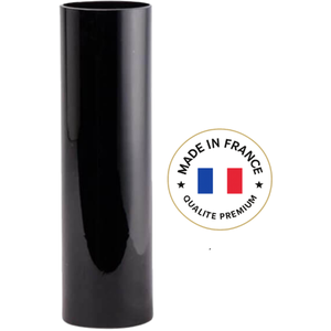 Verre tube incassable Noir 22cl pas cher