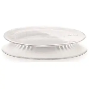 Couvercle extensible réutilisable 26 cm - Lékué - Transparent - Silicone pas cher