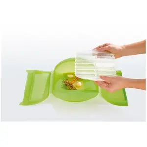 Lékué Lekue - papillote silicone coffret vapeur 27,5x21cm vert - 3402600v09u004 TU pas cher