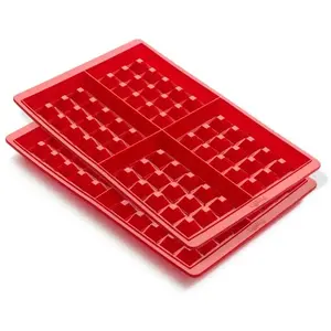 Comparateur de prix : Lekue - set de 2 moules à 8 gaufres silicone - 0215000r01m017 TU