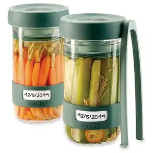 Lékué Kit Pickles ensemble pour légumes fermentés 2 pcs pas cher