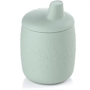 Gobelet d'apprentissage en silicone VERT Jané pas cher