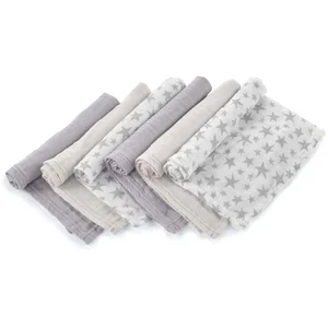 Comparateur de prix : JanÈ 6 Langes en mousseline GRIS Jané