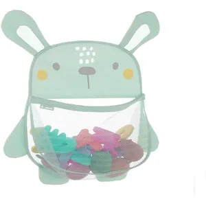 Jané - Filet de Bain pour Jouets, Organiseur de Bain, Ventouses Haute Résistance, Anti-Moisissure, Vert pas cher
