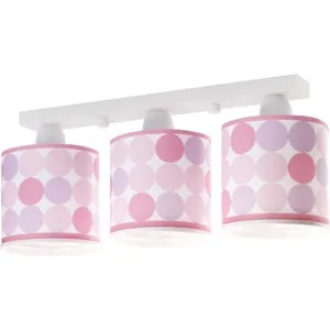 Rampe 3 Lampes Pink pas cher
