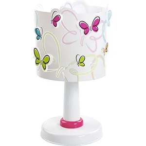Comparateur de prix : Dalber lampe de table enfant Butterfly Papillons multicolores
