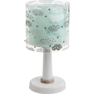 Comparateur de prix : Dalber Lampe de table Clouds 30 cm turquoise