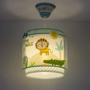 Dalber Suspension pour enfants Little Jungle, à 1 lampe pas cher